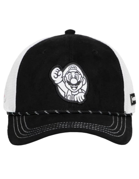 Capslab super mario trucker cap cl-smb2-1-pcs-nig czarne one size