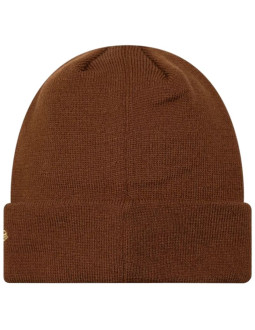 New era wmns metallic logo beanie new york yankees hat 60915931 brązowe one size 2