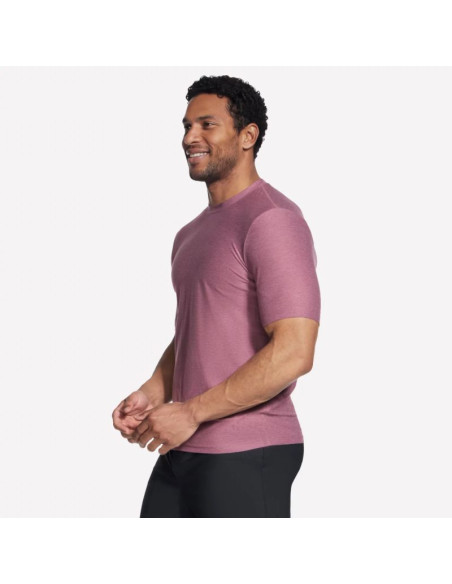 Skechers go dri all day tee ts107-bumt czerwone l