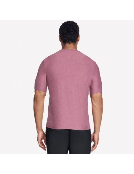 Skechers go dri all day tee ts107-bumt czerwone l