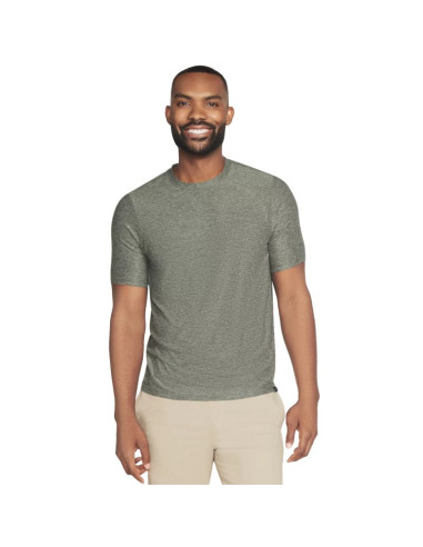 Skechers go dri all day tee ts107-gnbk zielone l