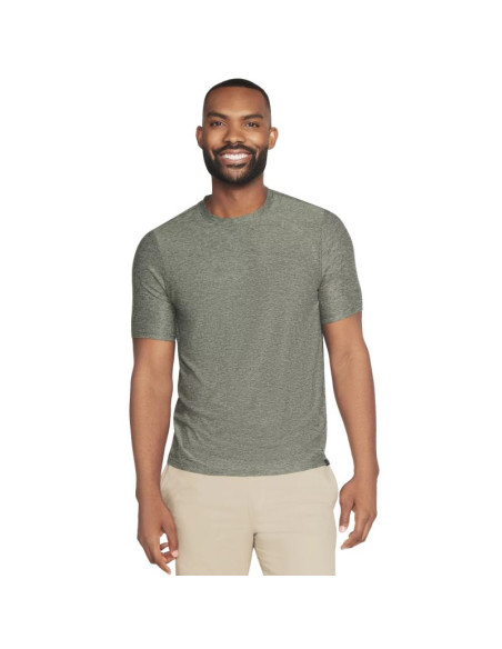 Skechers go dri all day tee ts107-gnbk zielone l