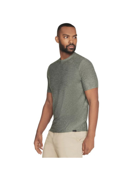 Skechers go dri all day tee ts107-gnbk zielone l