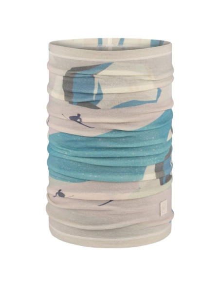 Buff merino lightweight tube scarf 13885493710 szare one size