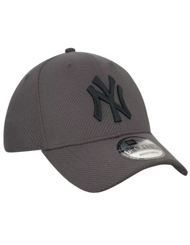 New era 9forty diamond new york yankees mlb cap 12523906 szare osfm
