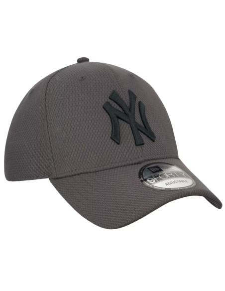 New era 9forty diamond new york yankees mlb cap 12523906 szare osfm