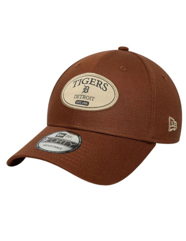 New era patch 9forty detroit tigers cap 60915779 brązowe osfm