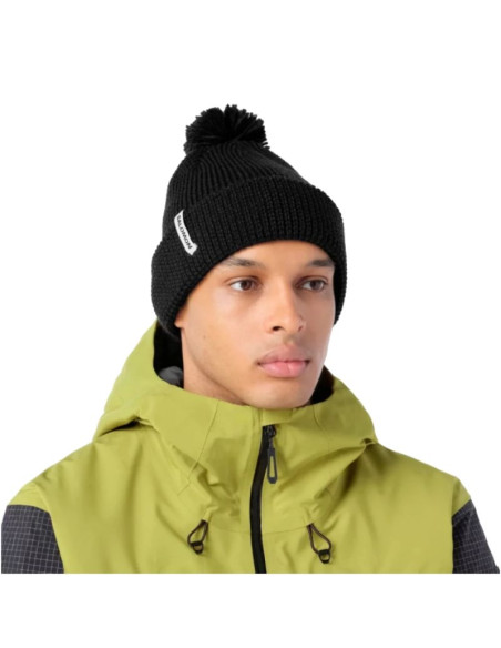 Salomon pompom beanie lc2937500 czarne osfa
