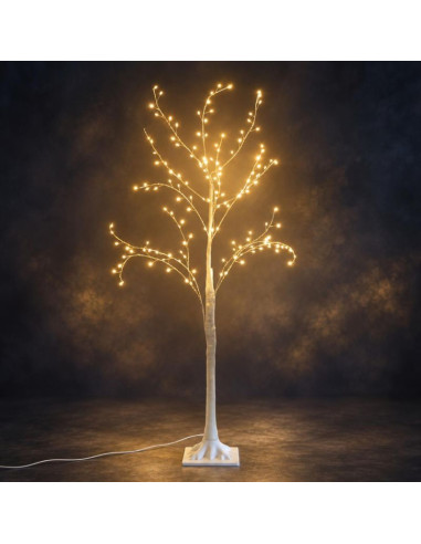 Drzewko dekoracyjne 180led 150cm white luca