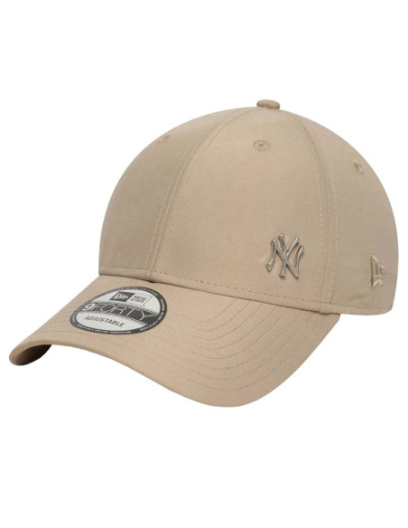 New era flawless 9forty new york yankees cap 60675516 beżowe osfm