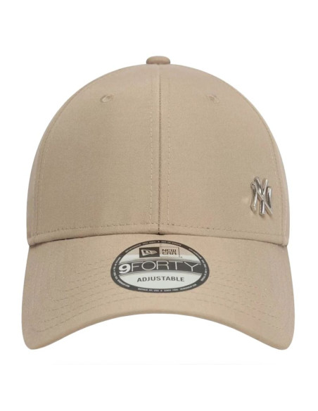 New era flawless 9forty new york yankees cap 60675516 beżowe osfm