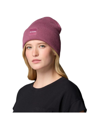 Columbia city trek heavyweight beanie 1911251551 różowe one size