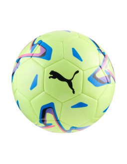 Piłka nożna puma steller club futsal zielono-niebieska 85086 02