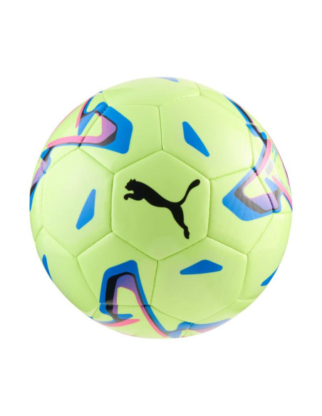 Piłka nożna puma steller club futsal zielono-niebieska 85086 02