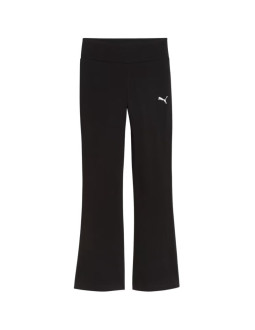 Legginsy dla dzieci puma ess high-waist flared czarne 694653 01 2