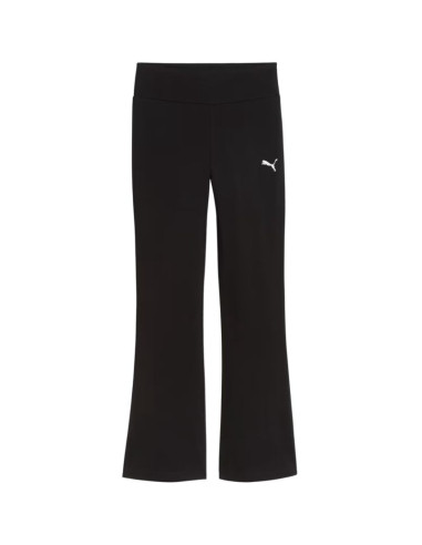 Legginsy dla dzieci puma ess high-waist flared czarne 694653 01
