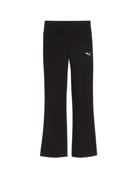 Legginsy dla dzieci puma ess high-waist flared czarne 694653 01