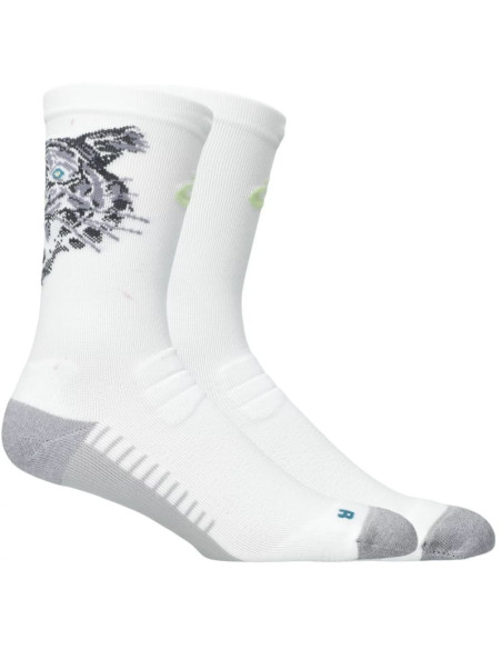 Asics performance run sock crew 3013b346-100 białe 47-49