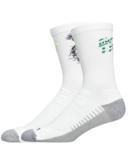 Asics performance run sock crew 3013b346-100 białe 47-49 2