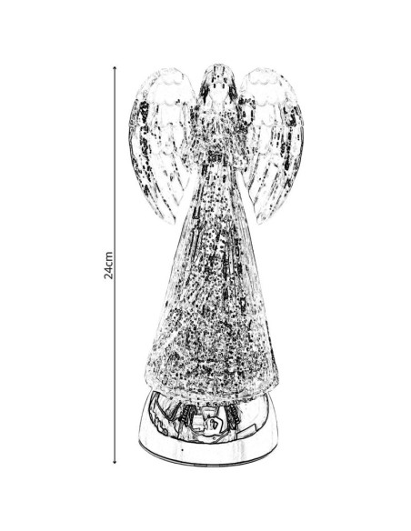 Anioł dekoracyjny led 24cm