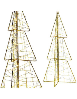Choinka dekoracyjna 150led champagne 60cm luca