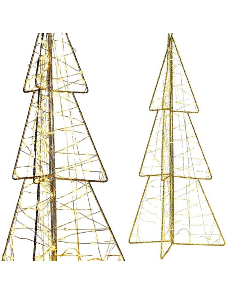 Choinka dekoracyjna 150led champagne 60cm luca