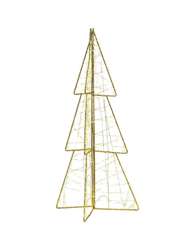 Choinka dekoracyjna 150led champagne 60cm luca
