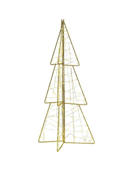 Choinka dekoracyjna 150led champagne 60cm luca
