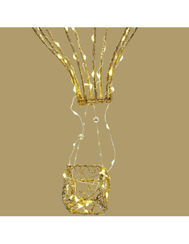 Figurka dekoracyjna balon 80led 38cm