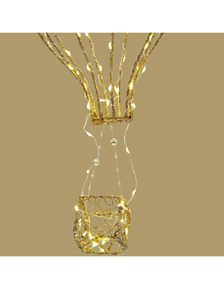 Figurka dekoracyjna balon 80led 38cm