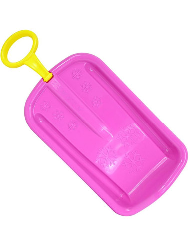 Ślizg zjazd crazy arrow różowy