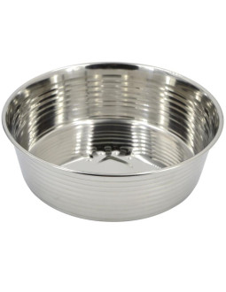 Miska dla psa i kota stal nierdzewna 17cm gumowana podstawa dogs collection 2