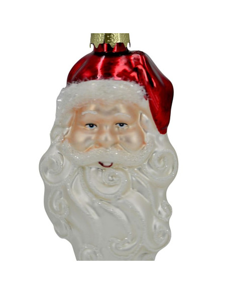 Bombka szklana formówka mikołaj saska gift & decor