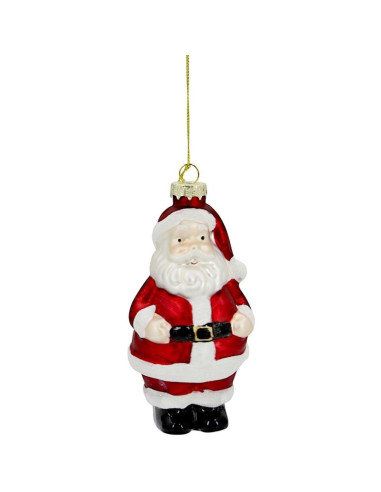 Bombka szklana formówka mikołaj saska gift & decor