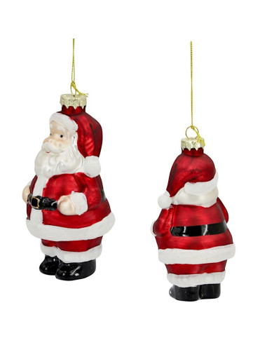 Bombka szklana formówka mikołaj saska gift & decor