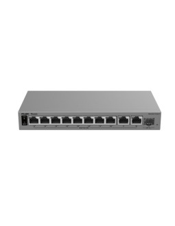 Switch poe rg-es211gs-p 8-portowy + 2x uplink + 1x sfp reyee 2