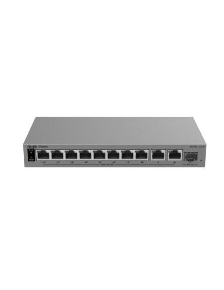 Switch poe rg-es211gs-p 8-portowy + 2x uplink + 1x sfp reyee