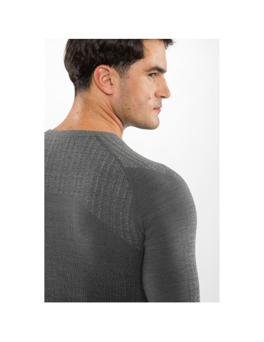 Bielizna męska viking altis man set merino czarna m