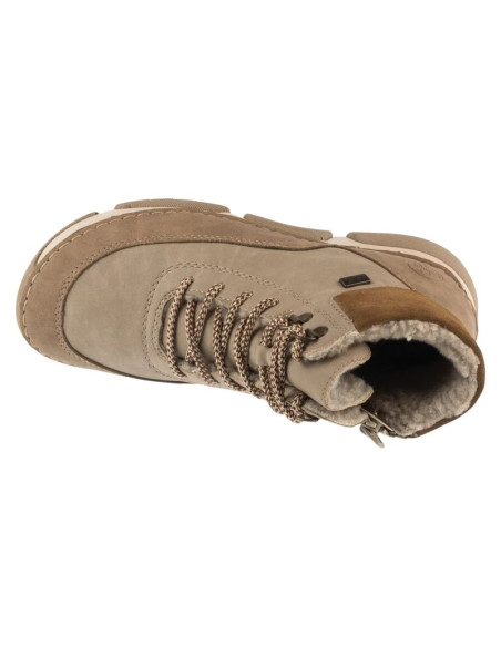 Rieker booties 45956-64 beżowe 37