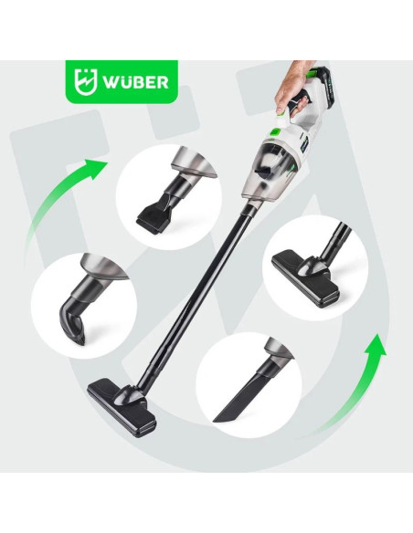 Odkurzacz akumulatorowy 20v w04666 wuber