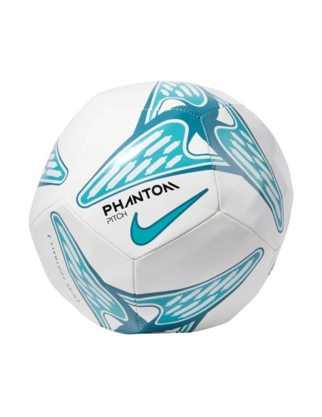 Piłka nożna nike phantom biało-niebieska hv6335 106