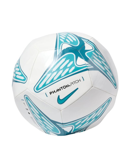 Piłka nożna nike phantom biało-niebieska hv6335 106