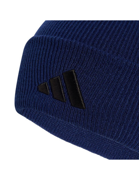 Czapka adidas new logo beanie cuff granatowa kq6680