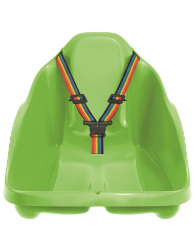 Sanki plastikowe mini topo zielone