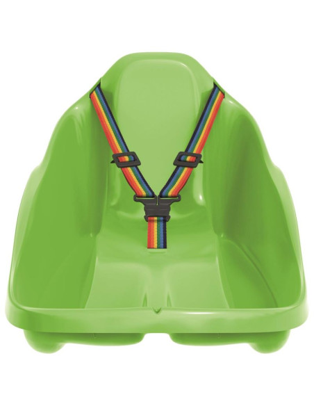 Sanki plastikowe mini topo zielone