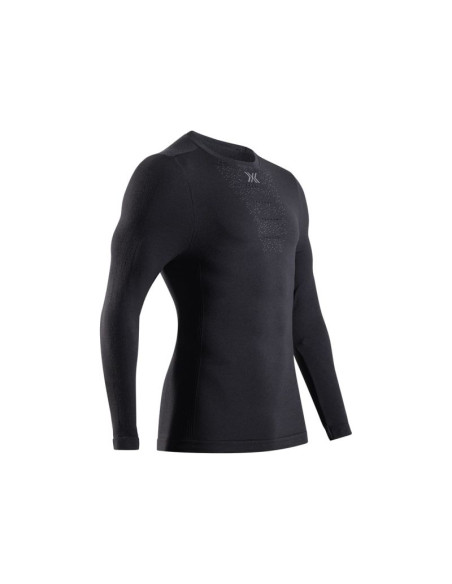 Koszulka mightywool ls-x black-l x-bionic