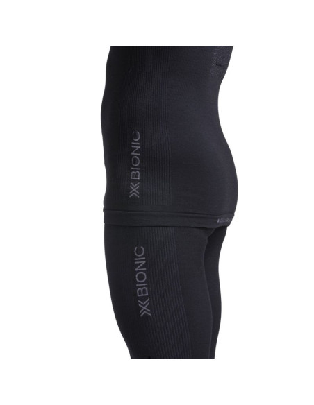 Koszulka mightywool ls-x black-l x-bionic