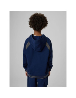 Bluza dresowa loose z kapturem chłopięca 4f 4fjraw26tswsm3193-31s 2