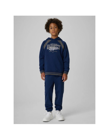 Bluza dresowa loose z kapturem chłopięca 4f 4fjraw26tswsm3193-31s