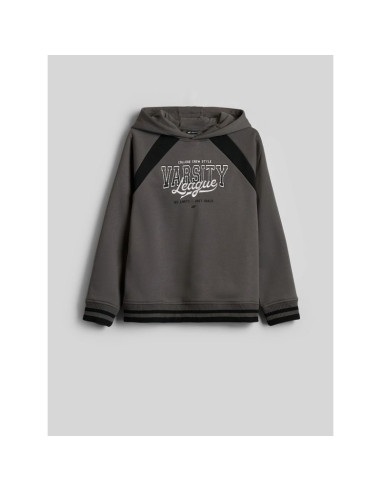 Bluza dresowa loose z kapturem chłopięca 4f 4fjraw26tswsm3193-25s